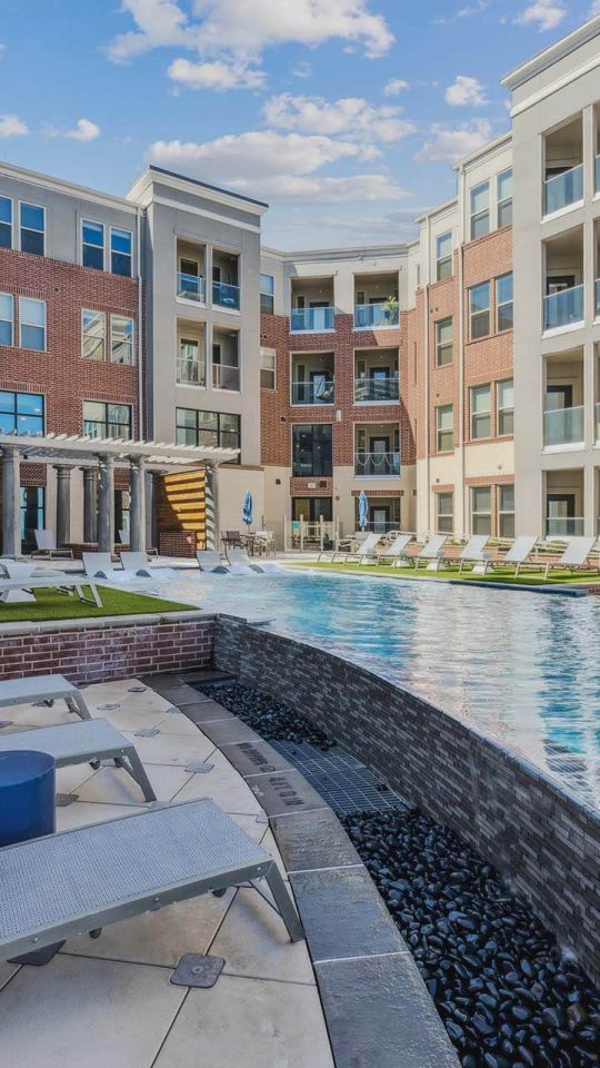 the pool at The Alexa